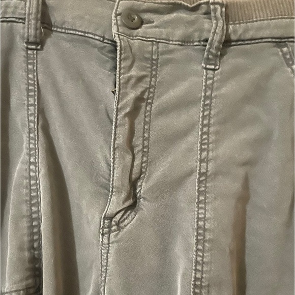 American Eagle (Size 12) Utilitarian Streetwear Grunge Khaki Cargo Pants - Picture 6 of 15